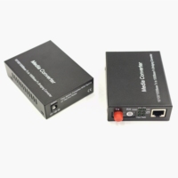 Convertidor de Medios de Fibra Óptica OEM ODM 1550nm SMF 20km Single SC 100Base Fast Ethernet