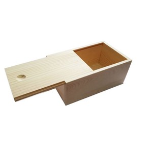 Hộp Đựng Đồ Trang Sức Bằng Gỗ Thông Nhỏ Có Nắp Trượt Để Làm Quà Tặng Và Hộp Đựng Đồ Trang Sức Vòng Cổ - Product Image 1
