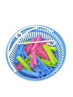 Panier pliable suspendu en plastique en vente chaude, petits paniers en plastique avec poignées