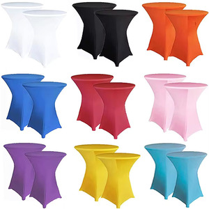 Mesa de Cóctel Plegable de HDPE al por Mayor, Mesa Redonda Portátil de Plástico para <span class=keywords><strong>Bar</strong></span>, para <span class=keywords><strong>Alquiler</strong></span> en Bodas, Eventos y Fiestas - Product Image 4