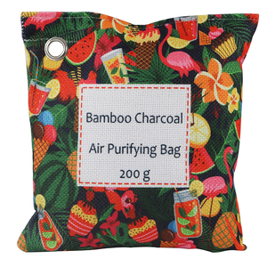 200g túi lọc không khí than tre tự nhiên khử mùi xe hơi và khử mùi tủ lạnh - Product Image 1