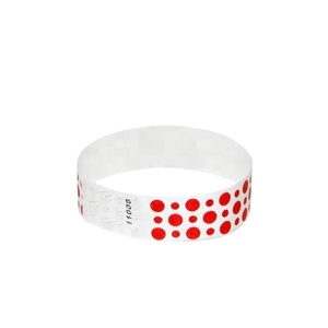 Promotional Paper Printed Tyvek Wristbands
