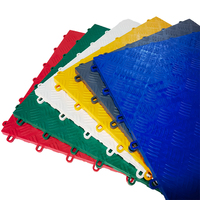 Alfombrilla para suelo de garaje de PVC sólido de diseño moderno, baldosas de PP para lavado de coches y cubiertas de garaje con capacidad de solución gráfica