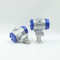 Transmetteur de pression intelligent industriel 4-20mA 0,5-4,5V 0-10V Sortie I2C RS485 Capteur de pression d'eau, de gaz et d'huile Kekun KP-280 304 SS