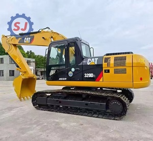 รถขุดตีนตะขาบ CAT 320D2 มือสอง ขนาดบุ้งกี๋ 1.0 ลบ.ม. ระบบหัวฉีดตรง ไฮดรอลิก สำหรับงานก่อสร้างในเมือง - Product Image 1