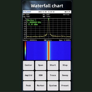 Analyseur portable SSA463 35 MHz-6,3 GHz haute performance avec RBW commutable et écran d'affichage - Product Image 3