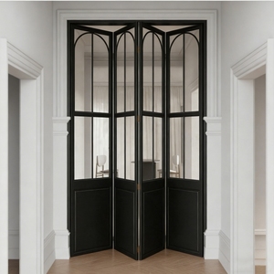 ALUFRONT Puertas Plegables de Aluminio de Lujo Estilo Francés, Puerta Francesa de Alta Calidad con Diseño Elegante y Minimalista - Product Image 2