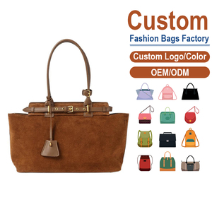 กระเป๋าโท้ทหนังแท้ ดีไซน์สายล็อค ใช้งานได้หลากหลาย ขนาดใหญ่ จุของได้เยอะ เหมาะสำหรับเดินทาง  รับผลิตแบบ ODM - Product Image 1