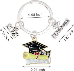 Portachiavi per Laurea 2026, Regali Ricordo per Studenti Universitari, Bomboniere per Feste di Laurea, Regali per Lui, Lei, Amici, Studenti della Classe - Product Image 2