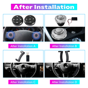 Nút điều chỉnh xe đa năng đa năng vô lăng không dây đa năng Nút chuyển đổi xe đơn Phương - Product Image 3