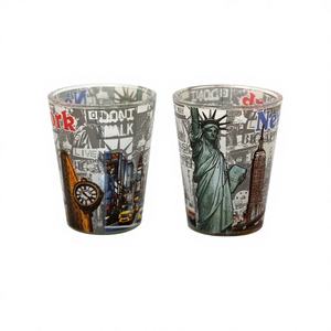 Juego de Regalo Cultural y Turístico de Cristal Liso de Nueva York de 2.5 Pulgadas, 144 Piezas/Caja, Modelo 83211 - Product Image 1