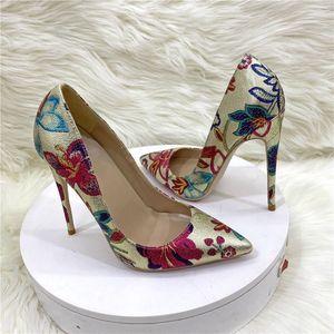 12CM/10CM/8CM moda europea moda oro scarpe da lavoro tacchi alti a spillo per le donne - Product Image 3