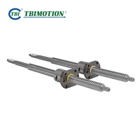 Taiwan Original TBI SFU2005 1605 vis à billes Guide linéaire 2510 autoroute CNC usinage ensemble vis à billes 32mm 8mm 20mm pièces pour CNC