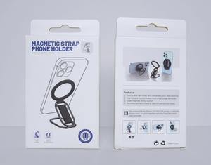 Hot Sale Kickstand <b>Magnetic</b> Phone Ring <b>Holder</b> Grip <b>Holder</b> Phone Stand Foldable <b>Magnetic</b> Strap Desktop Stand - Product Image 6