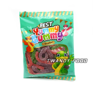 Wholesale Custom Halal Bulk <strong>Yummy</strong> Snake Shape Jelly <strong>Gummy</strong> Candy - Product Image 2