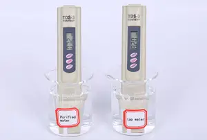 Ph Meter Pen TDS Meter Pen Range 0~9999 PPM Tester Crystal Box