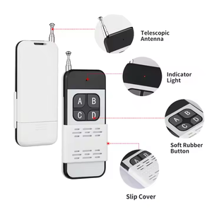 AC100V-400V điều khiển từ xa thiết bị chuyển mạch 30A <span class=keywords><strong>Relay</strong></span> AC220V 380V 4ch RF điều khiển công nghiệp động cơ cần cẩu on off Power switch - Product Image 5