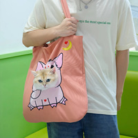 Sac de transport pour animaux de compagnie YHY en gros, à bandoulière et à main, pour chats et petits chiens, en polyester, pour usage quotidien