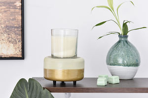 เครื่องอุ่นน้ำหอมสำหรับอุ่นเทียนหอมหรือแว็กซ์เมลท์และทาร์ตเพื่อเพิ่มความสดชื่นให้กับห้อง - Product Image 4