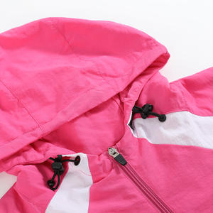 Chaqueta Rompevientos De Nailon Para Hombre Con Cremallera, Estilo Urbano Casual, De Verano, Con Bordado De Patchwork Reflectante 3M Y Logo Personalizado - Product Image 2