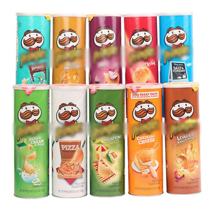 Wholesale Potato Chips <strong>Pringle</strong> Canned Puffed Food Snack Exotic Snack Potato Chips - Product Image 5