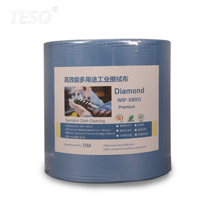 Papel de Limpieza para Cuartos Limpios Industriales, 25cmx38cm, Capa Única, No Tejido, Azul, para Eliminación de Polvo, Uso en Laboratorio - Product Image 3