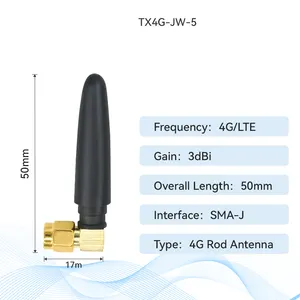COJXU OEM ODM TX4G-JW-5 4G/LTE all'ingrosso Gsm Pepper Antenna omnidirezionale Sma gomito colla Stick Antenna