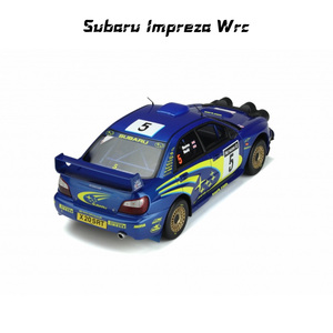 Modèle de voiture de course <span class=keywords><strong>OTTO</strong></span> Mobile 1/18, moulé sous pression Impreza WRC, modèle de voitures en résine comme ornement - Product Image 3