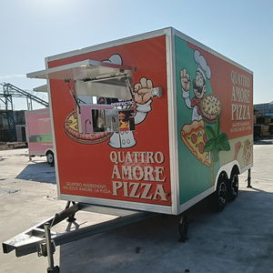 Carritos De Comida Movil Food Track Manufacturer Snack Machines Burger Waffle Food Truck Bubble Tea Mobile Food Trailer - Product Image 1