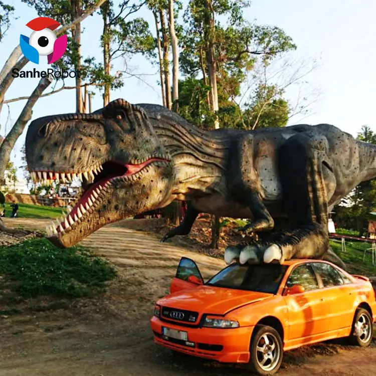 Big Jurassic Theme Park Life Size Dino Jurassic Park Animated Dinosaur