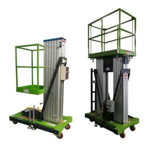 Hydraulischer Vertikaler Aluminium-Legierungs-Aufzug Kleiner Mobiler Aufzug Einmast-Hubarbeitsbühne Einstellbare Lasthebung - Product Image 5