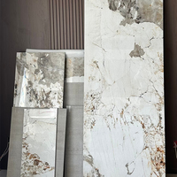Panel de Pared de PVC Anticolisión Serie Mármol, Impermeable e Ignífugo para Hoteles, Apartamentos, Centros Comerciales y Villas