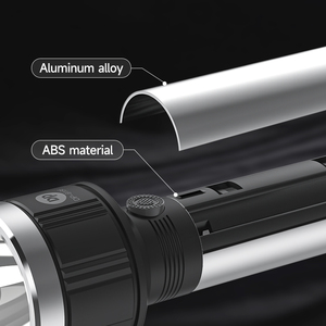 Nhà Máy Giá LED Sạc đèn pin <span class=keywords><strong>Torch</strong></span> nhôm chất lượng cao lithium pin USB sạc vô cấp quy định - Product Image 3