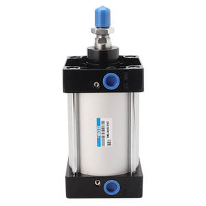 Actionneur pneumatique à double effet à longue course et à haute poussée 80*100 SC avec magnétisation - Product Image 1