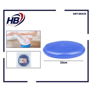 Tapis d'équilibre bleu de 33 cm, demi-ballon pour une meilleure stabilité et un entraînement de l'équilibre - Product Image 3
