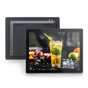 Touch Screen Pos Computer LCD 10 15 19 21 Inch Supermarket Retails Capacitive Interactive Touch Screen Monitor Black 1920*1080