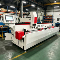 Machine de perçage et de fraisage CNC, fraiseuse-perceuse 3 axes à servo-entraînement, pour le chanfreinage de profilés en aluminium, fabrication industrielle