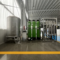 Système d'osmose inverse RO entièrement automatique pour usage médical et hospitalier, préparation d'eau stérile et purifiée, pompe, moteur, garantie 1 an
