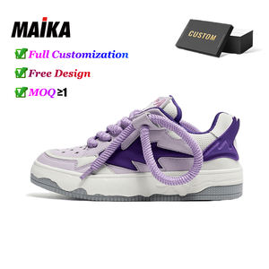 2024 zapatos deportivos bajos de alta calidad personalizados, zapatillas originales transpirables de cuero genuino para hombre, zapatos informales Chaussure Homme, zapatillas calientes - Product Image 1