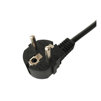 Câbles d'alimentation pour appareils électroménagers XUANSHI de haute qualité VDE CE KEMA GS Euro AC H05VV-F 3G1.0mm avec fiche moulée (Euro 3 broches Schuko) Pure