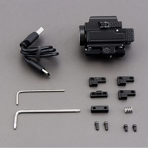 Đèn <span class=keywords><strong>laser</strong></span> mini 800 Lumens và đèn pin chiến thuật tích hợp có thể điều chỉnh màu xanh lá cây, có thể sạc lại - Product Image 6