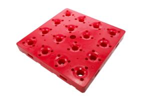 Estante de paleta de plástico para botellas de agua de 19L para transporte de almacén de almacenamiento - Product Image 2