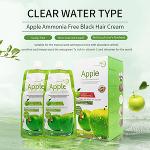 <span class=keywords><strong>Tinta</strong></span> per <span class=keywords><strong>Capelli</strong></span> Nera Naturale alla Mela Zhaoone OEM, Senza Ammoniaca, Crema <span class=keywords><strong>Verde</strong></span> con Fragranza di Frutta, Non Appiccicosa al Cuoio Capelluto, Durata 96 Ore - Product Image 4