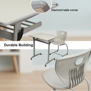 Sillas de Aula de Ingenierí<span class=keywords><strong>a</strong></span> Precisa para el Aprendizaje: Diseño Ergonómico y una Tableta de Escritura Sólida - Product Image 3
