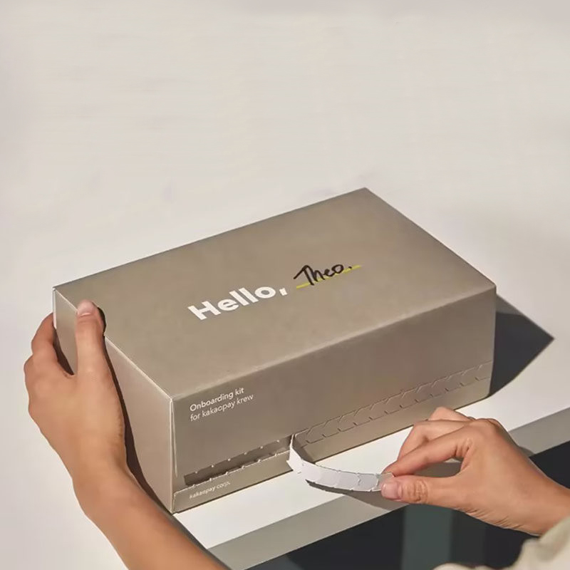 Custom Logo Corrugated Cardboard Paper Folding Mailing Packaging Shipping Box With Tear Strip Printed Self Sealing For Ecommerce