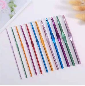 Grosir 73 buah Set benang rajut untuk penggunaan tangan jahit rajut DIY kerajinan Kit aksesori kait rajutan pemula Set benang