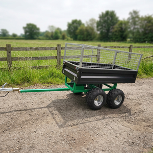 <b>Box</b> Trailer with Large Storage Cage - Product Image 2