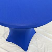 Couverture de table de bar en spandex extensible nappe de cocktail pour fête de mariage vente en gros