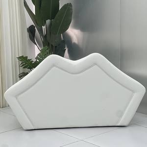 Good Quality Factory Directly Synthetic Leather Creative <strong>Lips</strong> <strong>Sofa</strong> Modern Salon Waiting Chairs for Hair Beauty Salon and School - Product Image 4