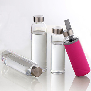 Offre Spéciale – Bouteille en Verre <span class=keywords><strong>Voss</strong></span> <span class=keywords><strong>1L</strong></span> pour Jus, Boissons et <span class=keywords><strong>Eau</strong></span> Minérale avec Bouchon à Vis en Acier Inoxydable Anti-Fuite - Product Image 4